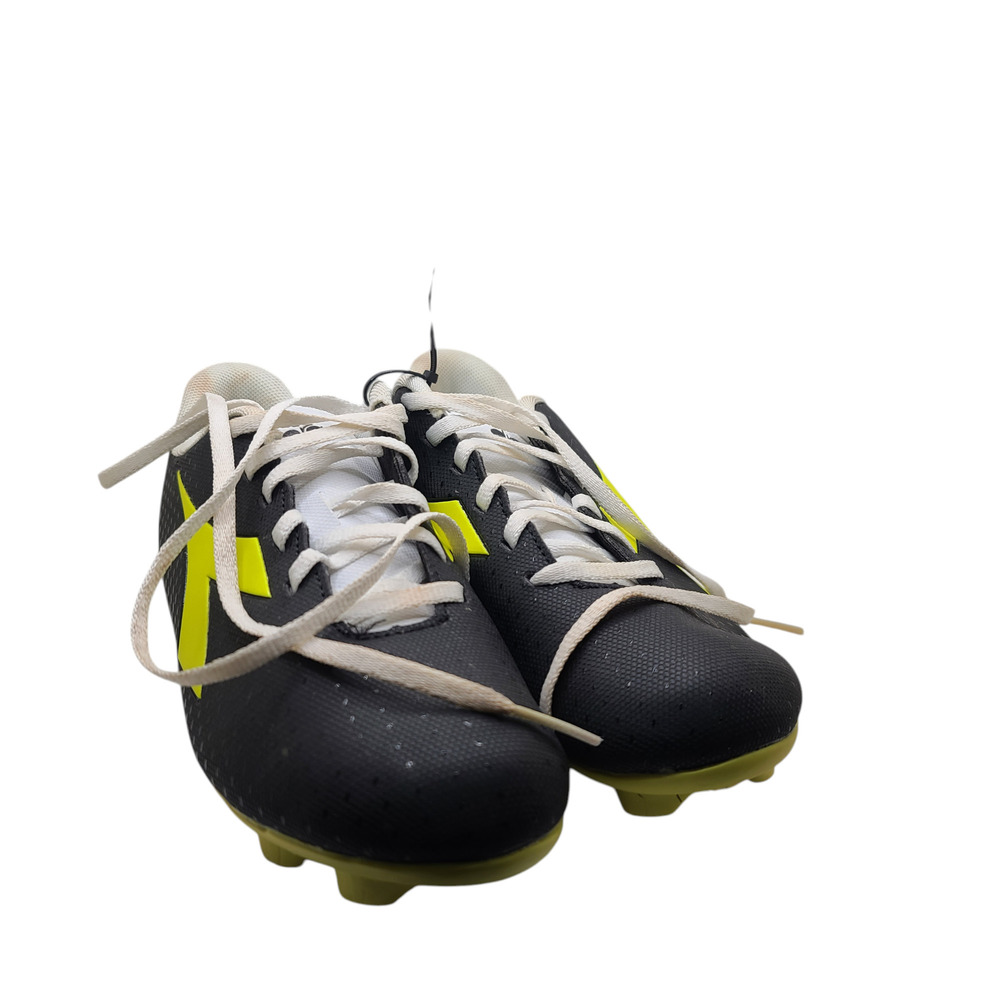 Diadora Pichichi 5 TF Jr Youth Boys Size 4 Black/Yellow/White *Imperfect/No Box*